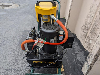 PARKER 82C-KKB Crimping Machine1 1/4 in Max  120V Bench Mount 30ton NEW B1B2