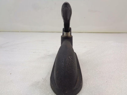 ANTIQUE UNUSED 3/4" HAND PRESS PUNCH HOLE MACHINE INDUSTRIAL CAST IRON SR