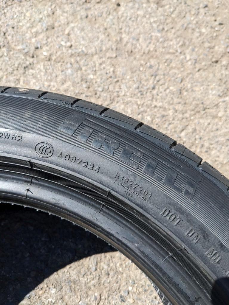 2 PIRELLI CINTURATO P7 A/S MERCEDES RUNFLAT P 225 50 17 94H SL TIRES 2374300 CQ3