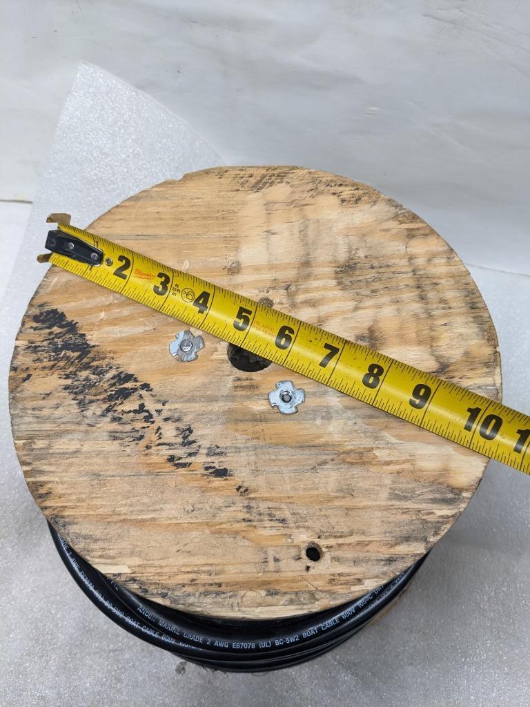 ANCOR 114025 MARINE GRADE TINNED COPPER BATTERY CABLE 2 AWG 240' 600V NEW R11