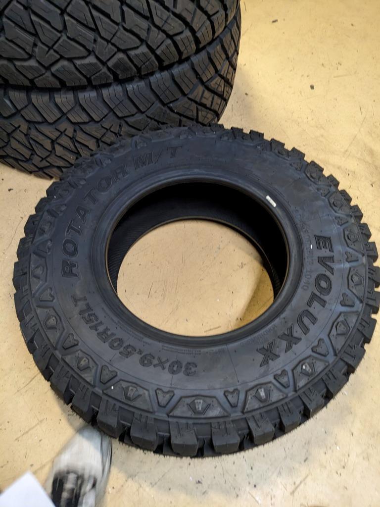 EVOLUXX  ROTATOR M/T BSW LT 30 9.5 15 104Q LRC 6PLY TIRE 221020957 CQ3