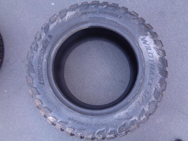 LANDSPIDER WILDTRAXX M/T BSW LT35 12.5 20 121Q LRE TIRE EMT017 SU16
