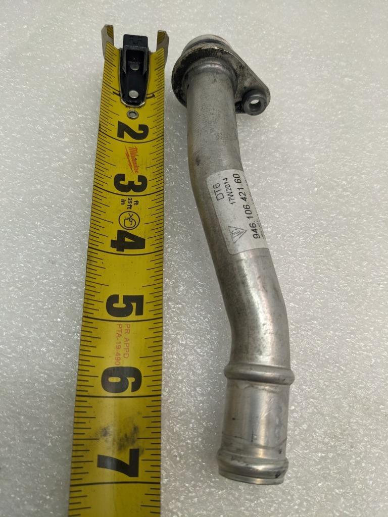 12-16 PORSCHE PANAMERA COOLANT PIPE/TUBE 94610642160 USED R21