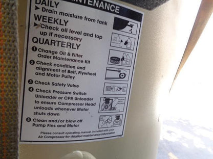 INGERSOLL RAND ELECTRIC AIR COMPRESSOR 247PN5-200.3-FP NEW BS FLOOR