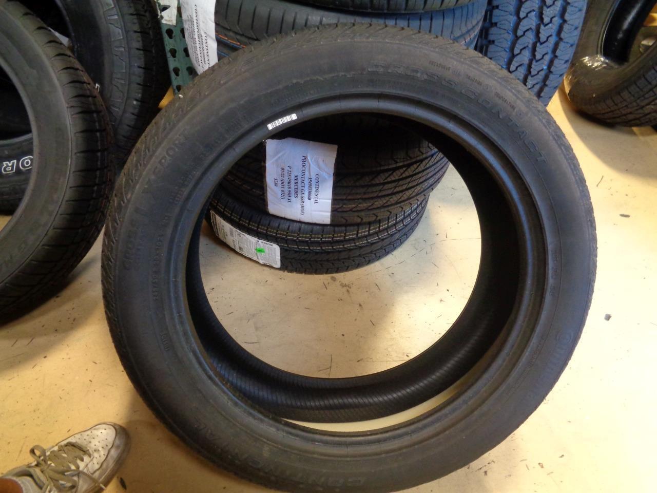 4 CONTINENTAL CROSSCNTCT LX SPRT CONTISILENT 245 50 20 102V SL TIRES 15508250000