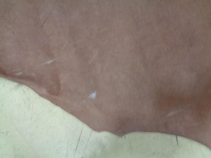 TAN LEATHER HIDE 43.48 SQUARE FEET/4.04 SQUARE METERS NEW N.2 SR