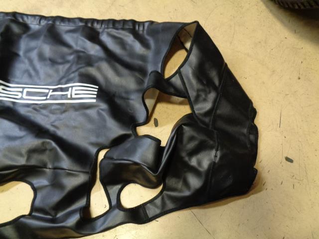 COLGAN CUSTOM PORSCHE BLACK LEATHER CAR BRA R20