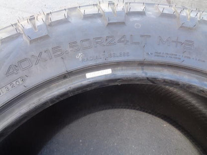 1 NEW FURY  COUNTRY HUNTER M/T 2  LT 40 15.5 24 128P LRF 12PLY BSW SU16