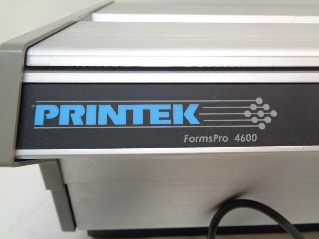NEW PRINTEK FORMSPRO 4600 SERIES DOT MATRIX PRINTER R32