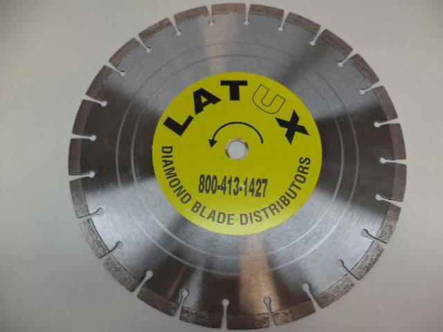 NEW LATUX 14"x.125" 10H CONCRETE DIAMOND SAW BLADE N050009 SP1T1