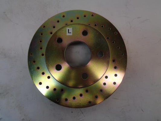 NOS AUTO SPECIALTY BY POWER STOP DRILLED DISC BRAKE ROTOR AR8742L F1