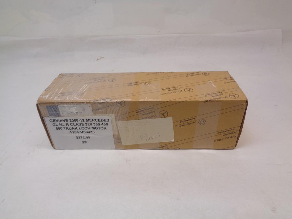 GENUINE 06-12 MERCEDES GL ML R CLASS 350/450/550 TRUNK LOCK MOTOR A1647400435 SR