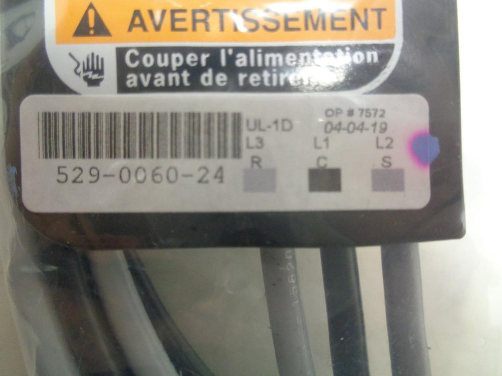 NEW Copeland Power Cable w/ Molded Plug 529-0060-24 R4