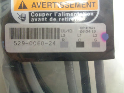 NEW Copeland Power Cable w/ Molded Plug 529-0060-24 R4