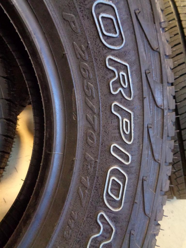 1 PIRELLI SCORPION ATR WL 265 70 17 113T SL TIRE 1616300 CQ2