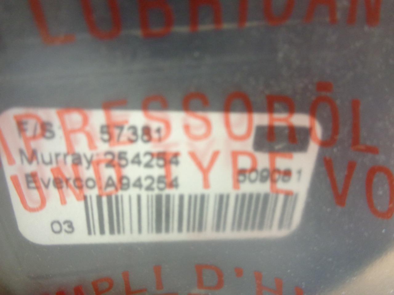 REMANUFACTURED CARQUEST 254254 AC COMPRESSOR 1993-98 JEEP GRAND CHEROKEE 4.0L R1