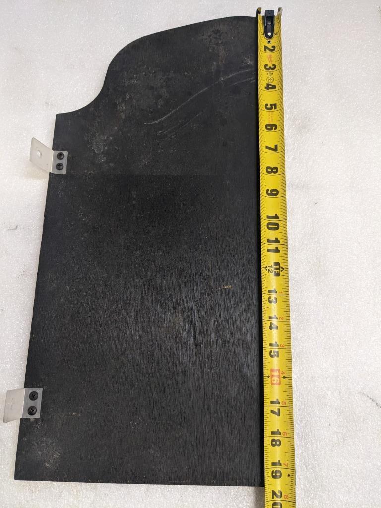PORSCHE 928 UNDER DASH BLACK FUSE PANEL COVER USED R23