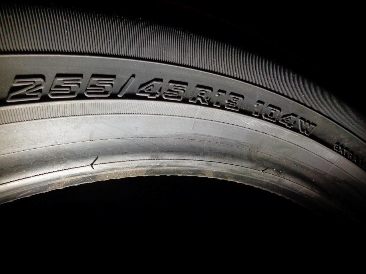 YOKOHAMA ADVAN SPORT A/S PLUS P 255 45 19 104W XL TIRE 110140656 BQ3