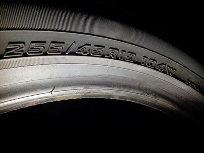 YOKOHAMA ADVAN SPORT A/S PLUS P 255 45 19 104W XL TIRE 110140656 BQ3