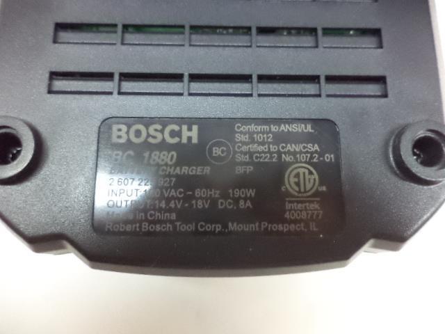 ONE NEW INCOMPLETE BOSCH CORDLESS BRUTE TOUGH DRILL/DRIVER KIT DDH183-01 BSR35