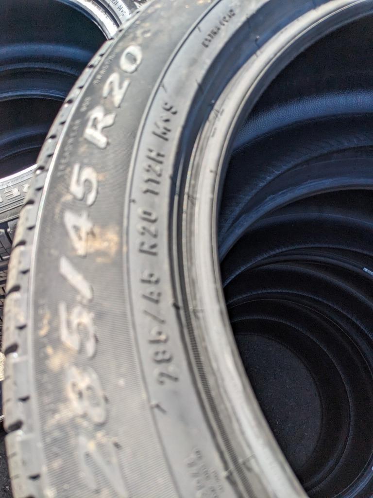 2 PIRELLI SCORPION VERDE A/S RUNFLAT AUDI P 285 45 20 112H XL TIRES 3445400