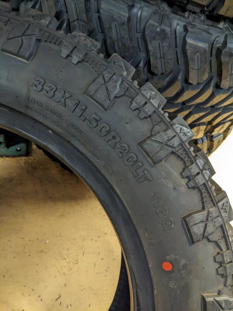 VENOM POWER TERRA HUNTER M/T LT 33 11.50 20 118Q LRE 10PLY TIRE TVPMT17 CQ1