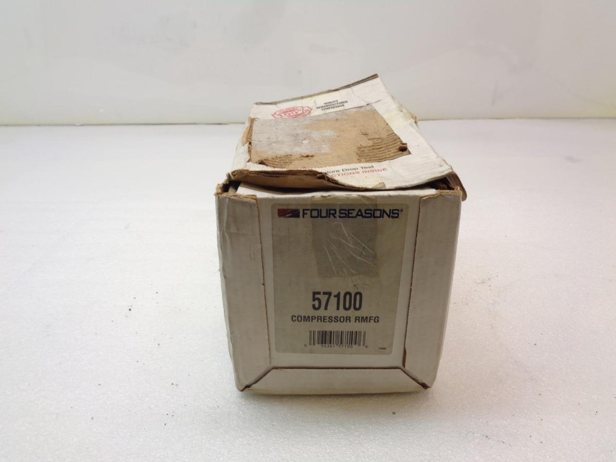 REMAN 4 SEASONS 57100 AC COMPRESSOR 85-92 CHRYSLER, DODGE, PLYMOUTH (VARIOUS) R1