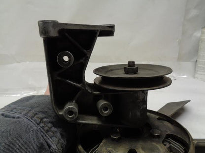 USED GENUINE PORSCHE VISCOUS CLUTCH FAN CARRIER PULLEY W/ MERCEDES-BENZ FAN R20