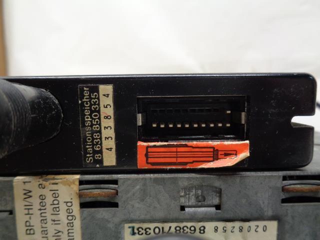 Blaupunkt Bamberg Car Stereo for 1975-77 911 Turbo (930) FULL KIT Used R25