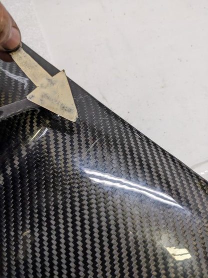 UNBRANDED 60X11X11 CARBON FIBER REAR DIFFUSER NEW SR