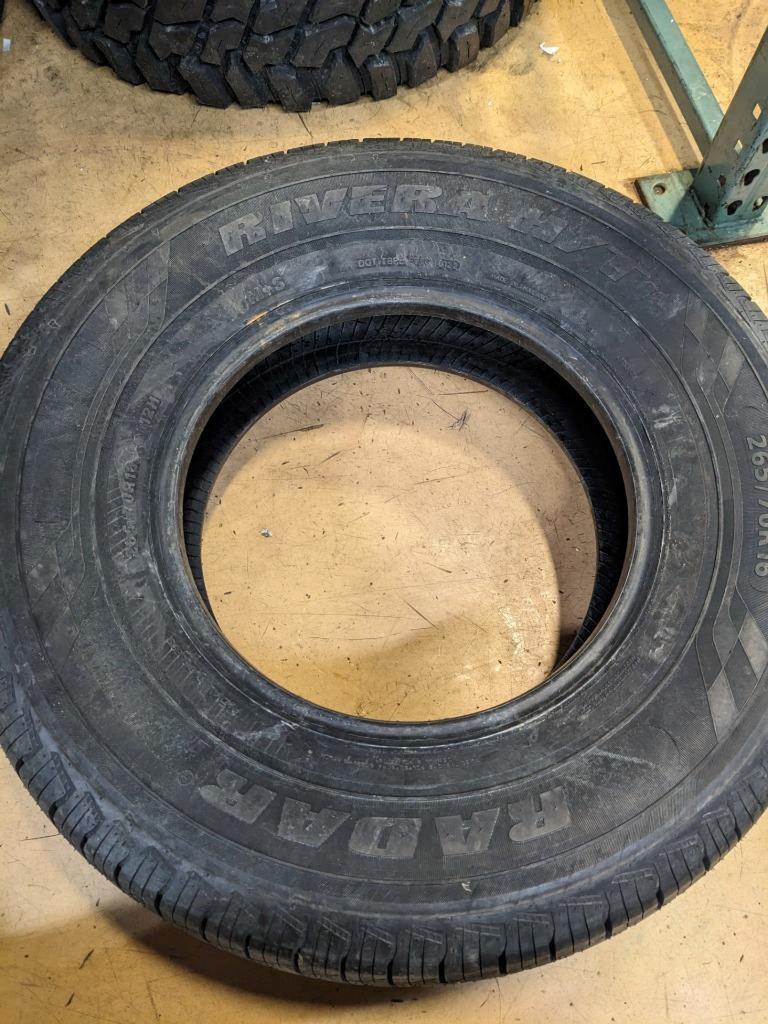 RADAR RIVERA  H/T BSW P 265 70 16 112H SL TIRE RASYTH0200 CQ1