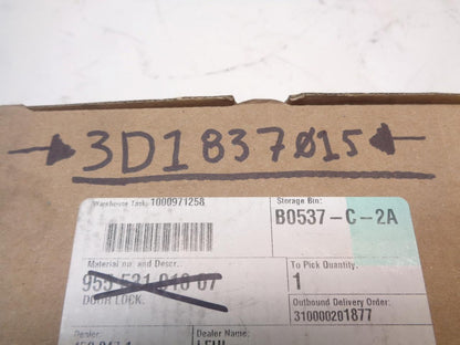 GENUINE PORSCHE 911 CARRERA BOXSTER LEFT DOOR LOCK MECHANISM 3D1837015 R23TE