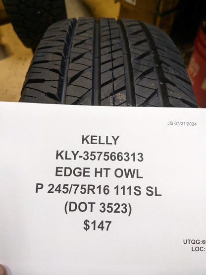 KELLY EDGE HT OWL P 245 75 16 111S SL TIRE 357566313 CQ3
