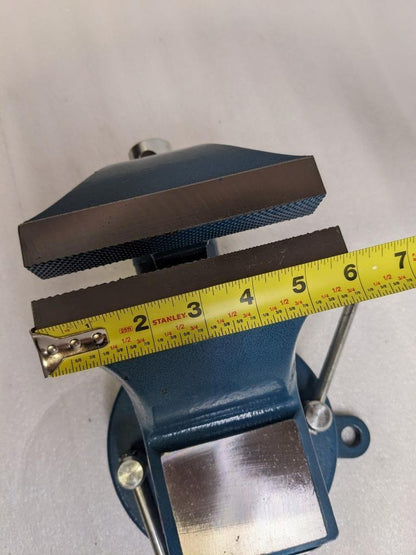 BESSEY BV-DF6SB BENCH VISE 6" WIDE 7" OPEN 90K PSI 360 SWIVEL NO HANDLE NEW H1