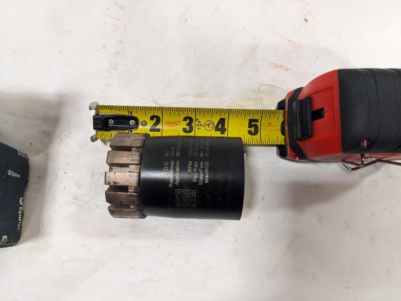 Epiroc Atlas Copco 7ACF Medium Hard Rock Drilling Bit 3760903695 NEW BSIG1