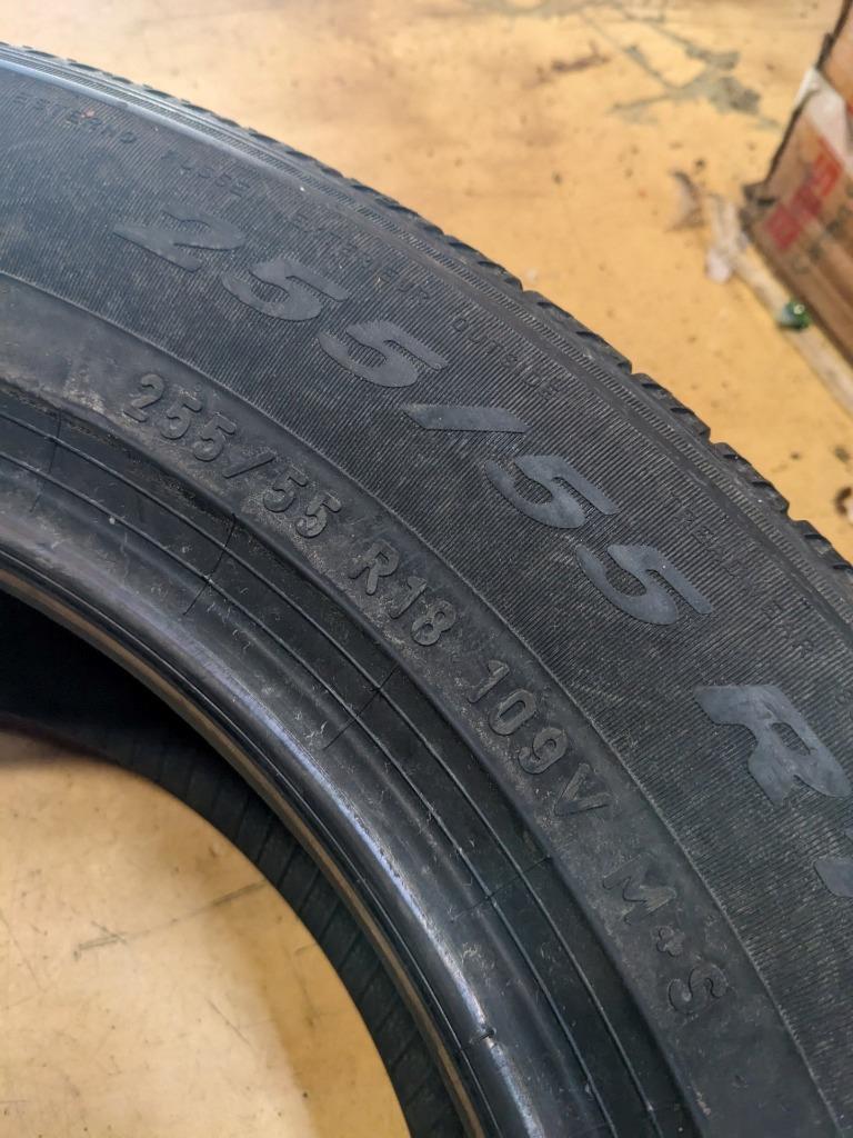 2 PIRELLI SCORPION ALL SEASON PLUS 3 P 255 55 18 109V XL TIRES 3918500 CQ2