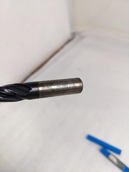 NIAGARA CUTTERS 09832 4-FLUTE1/2" DIA. 5" OAL HSS-CC-TIALN END MILL NEW R22T5