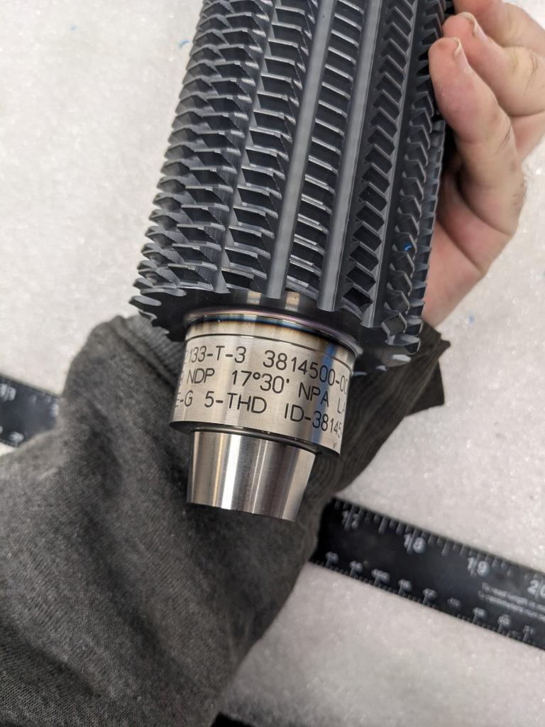 GLEASON CUTTING TOOLS 52133-T-3 GEAR HOB ID-38145-001-0-00 NEW R27