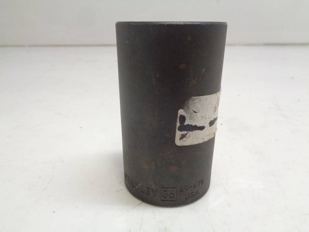 NEW STANLEY 3/8" DRIVE 36mm 6-POINT DEEP IMPACT SOCKET 89-478 R22