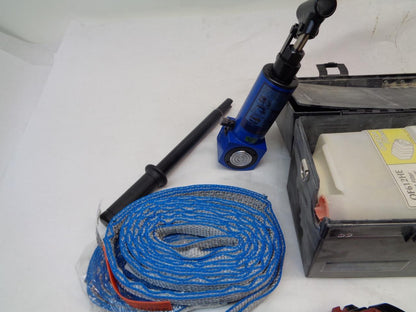 CUSTOM PELICAN STORM CASE w/ HILTI HAMMER DRILL & DISPENSER, LEVEL JACK BITS