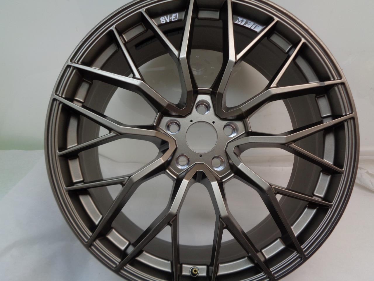 PAIR OF NEW SAVINI SV-F2 MFT FORGED BRONZE 20x8.5 5x114.3 WHEEL WR