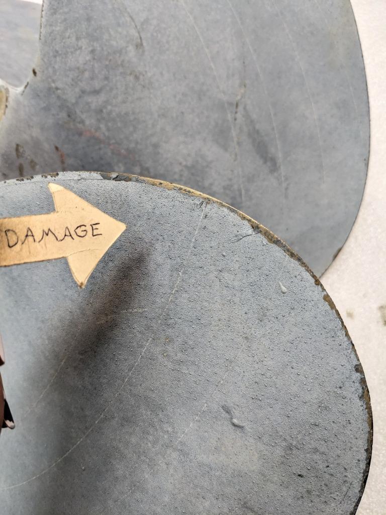 BRASS 28X28X8X16X11 SINGLE 4-WAY BOAT PROPELLER 6768 #2 NEW B2