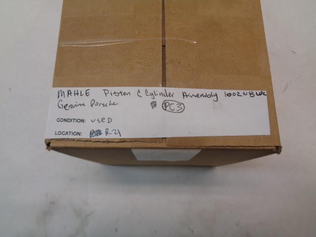 USED MAHLE PORSCHE 911 993 PISTON AND CYLINDER ASSEMBLY 100ZN8 W2 PC3 R21