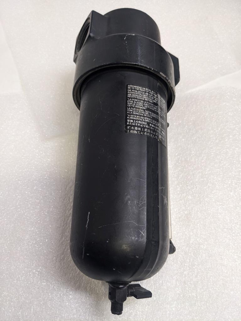 NORGREN GENERAL PURPOSE FILTER-MANUAL DRAIN- METAL BO-F17-800-M3DA USED R6