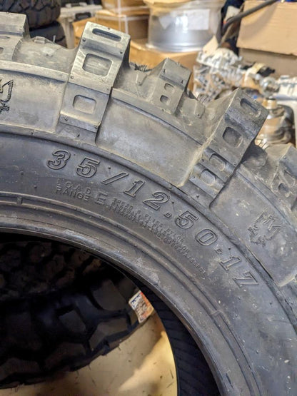 INTERCO BIGGER LTB SUPER SWAMPER 35 12.50 17 LRE 10PLY TIRE INT351217SSLTB CQ2