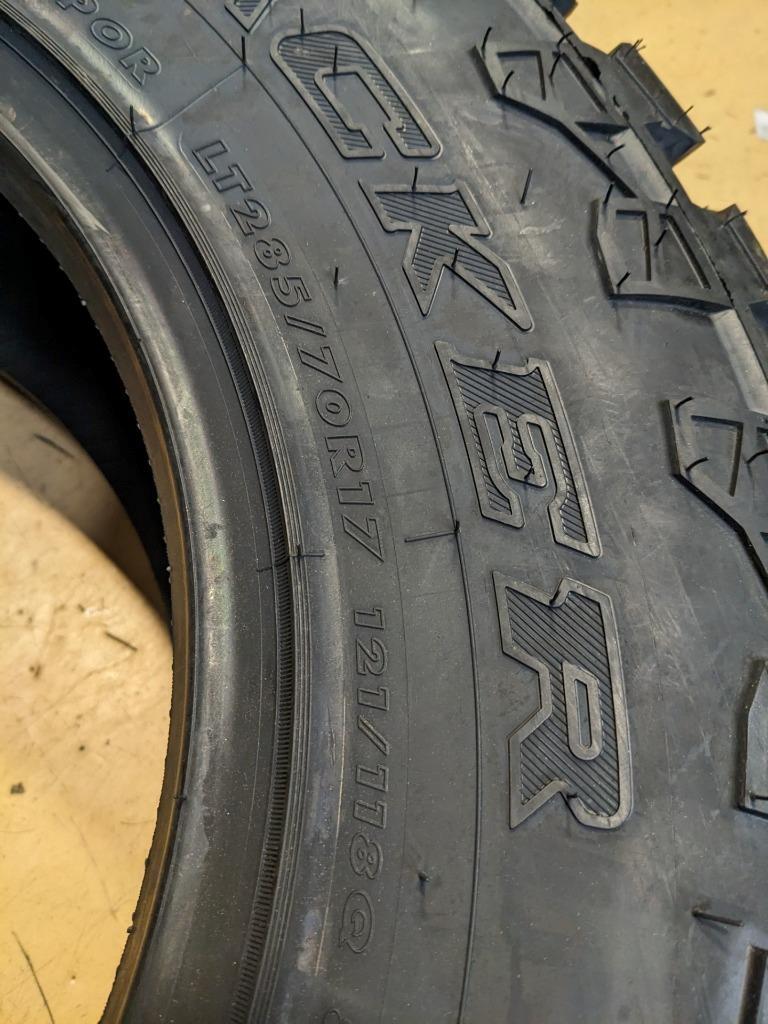 MAXTREK HILL TRACKER LT 285 70 17 121/118Q LRD 8PLY TIRE M4297 CQ1
