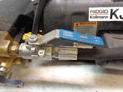 NEW RIDGID KOLLMANN KJ-1750 WATER JETTER PUMP (DAMAGED, MISSING PARTS) SR