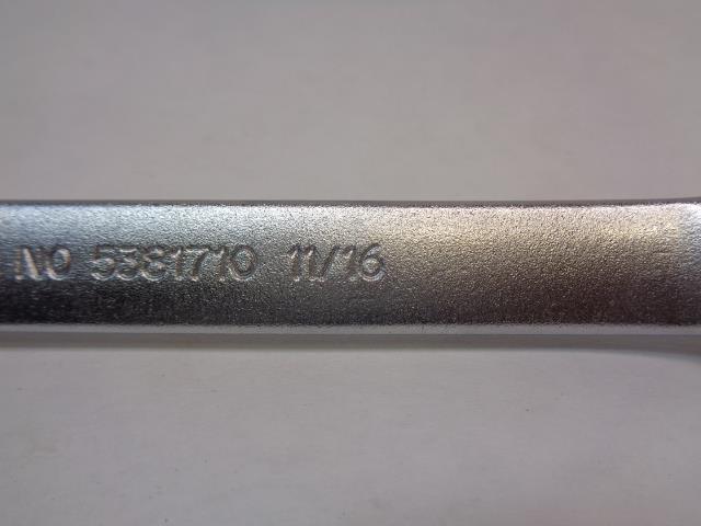 NEW STANLEY PROTO 11/16" 12 POINT ALLOY STEEL COMBINATION WRENCH 1222ASD R22T4