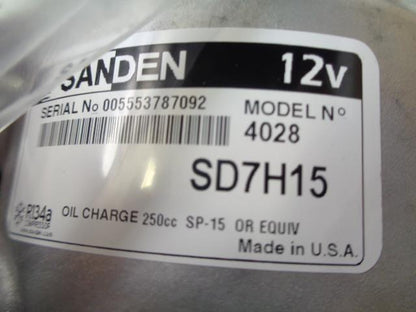 SANDEN SD7H15 HEABY DUTY PISTON COMPRESSOR NEW R3