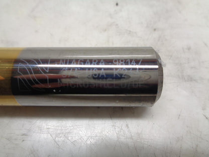 NIAGARA 98147 CARBIDE END MILL MICROSHIELD COATING 3/4"x1-1/2" 4 FLUTE R22T6BA